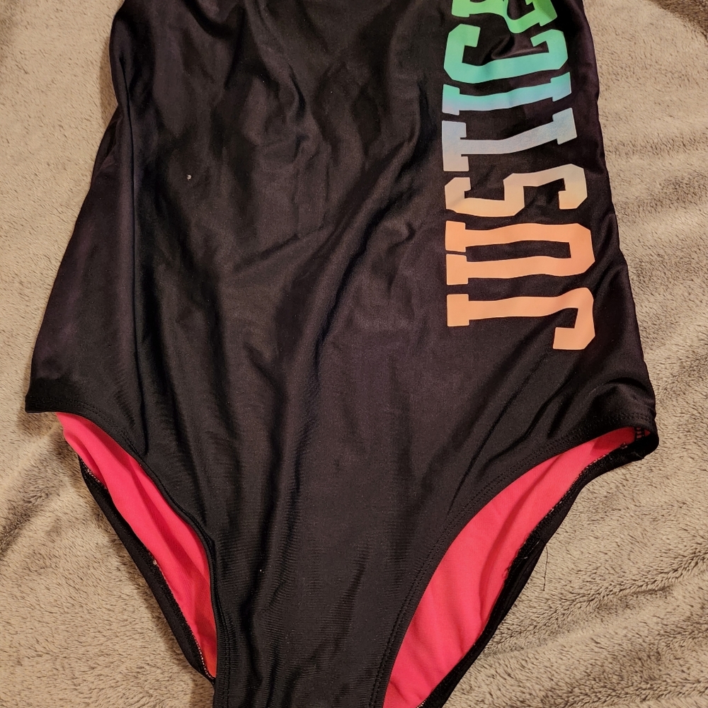 Justice plus size bathing suit